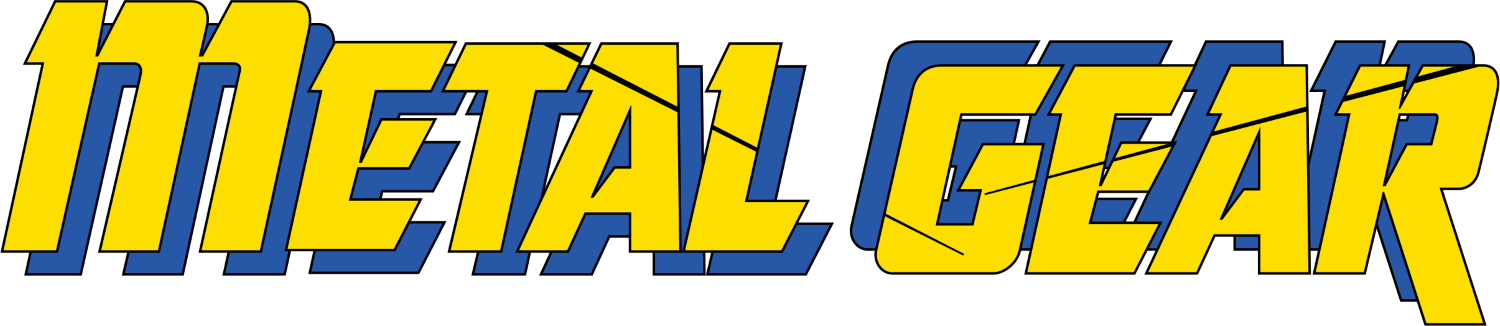 Metal Gear logo for Commodore 64